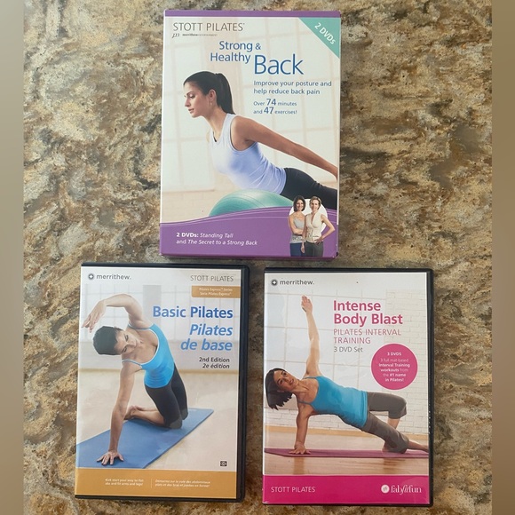 Stott Pilates DVD Bundle - Fitness DVD Set - Home Fitness - Picture 2 of 2